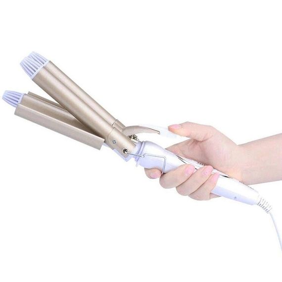 Щипці для завивки волосся краще Kemei KM-1010, Фен-стайлер з насадками, Щипці для SF-566 волосся локонів | Зображення 3
