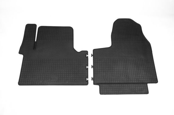 Гумові килимки (2 шт, Polytep) для Nissan NV300 2016-2024 рр | Зображення 2