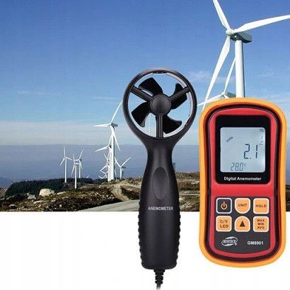 Термоанемометр 0,8-45 м/с, -10-45 °C BENETECH GM8901 | Зображення 3