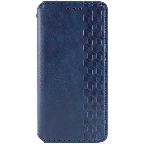 Шкіряний чохол-книжка GETMAN Cubic (PU) для Xiaomi Redmi Note 15 Pro 4G Синій