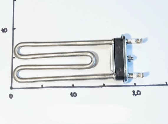 Тэн 1600W L-175 для стиральной машины LG с отверстием под термодатчик Kawai Китай | Зображення 1