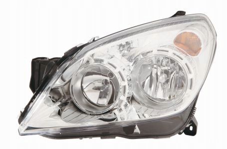Фара Передняя Opel Astra H 2007-2014 Левая H7/H1, Хром. Рамка, Электро регулировка ., С моторочиком | Зображення 3