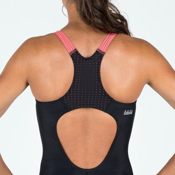 Купальник суцільний для дівчат Kamyleon з шортами чорний - 10-11 р 141-48 см | Зображення 2