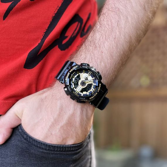 Чоловічий годинник Skmei 1834 Black-Gold | Зображення 2