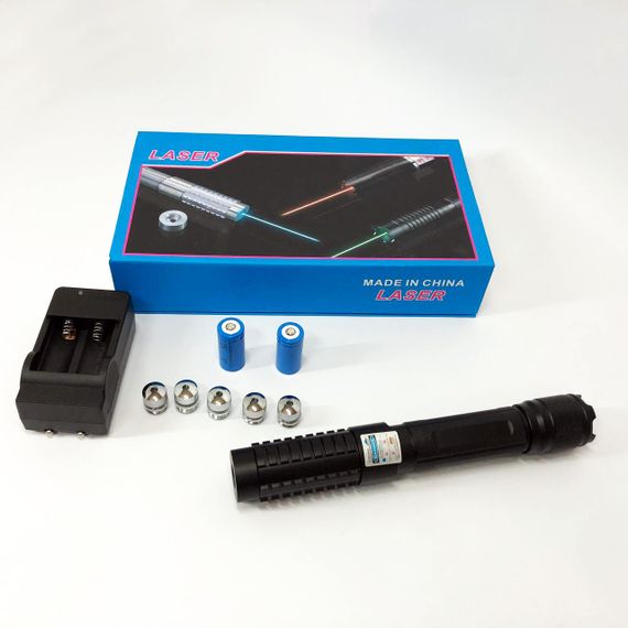 Ліхтар-лазер указка HQ-462 синій YX-B015 | Зображення 4