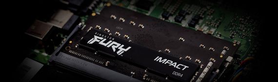 Пам&#039;ять ноутбука Kingston DDR4 32GB 3200 FURY Impact KF432S20IB/32 | Зображення 2