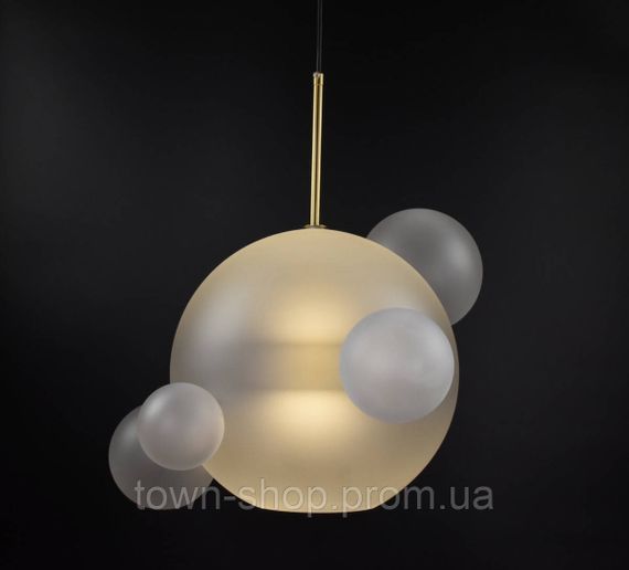 Люстра потолочная LED AA397-300+4-ab-wh Бронза 50-180х51х51 см. | Зображення 8