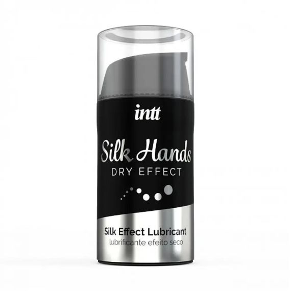 Лубрикант для мастурбації на силіконовій основі Intt Silk Hands, 15 мл Sex Aura | Зображення 1