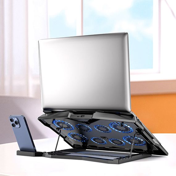 Охлаждающий кулер для ноутбука Hoco GM27 Monte Black | Зображення 7