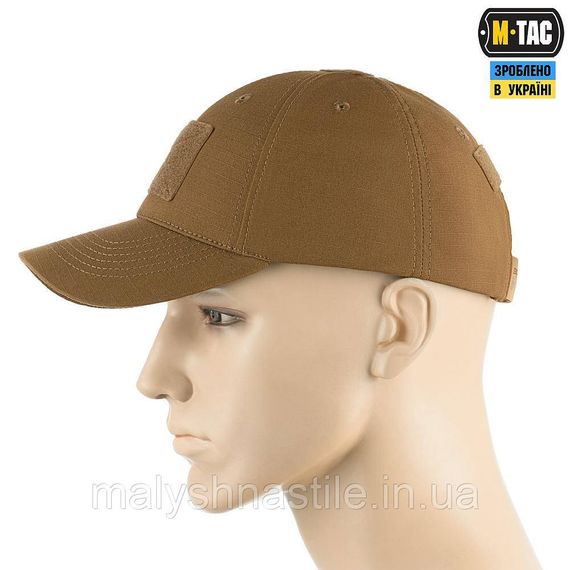M-TAC Бейсболка тактична Elite Flex ріп-стоп Coyote Brown | Зображення 2