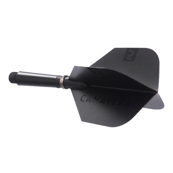 Оперення для дротиків 3 шт. чорне | Зображення 4