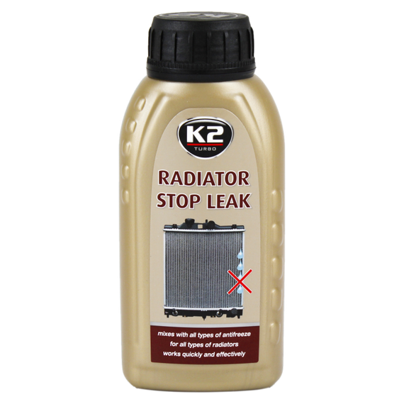 Рідкий герметик для радіатора K2 RADIATOR STOP LEAK 250 мл T2331