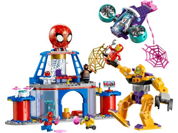 Конструктор LEGO Spidey Павутинна штаб-квартира команди Павука 10794 | Зображення 2