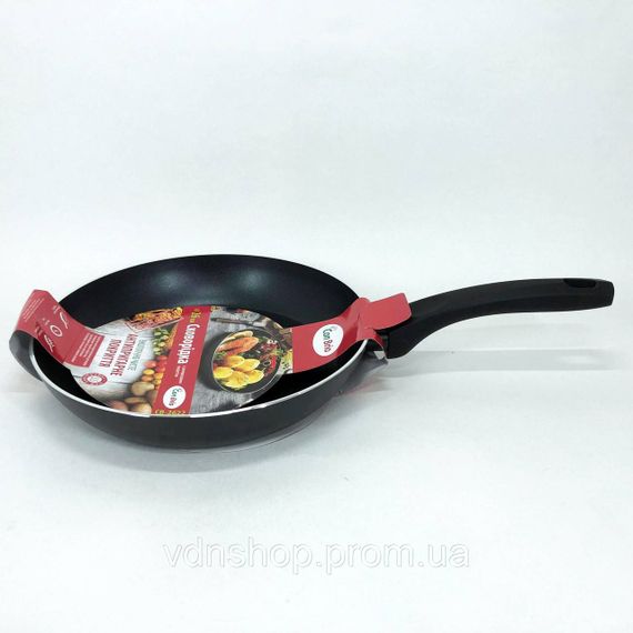 Практична сковорідка Con Brio СВ-2622 26 см, Антипригарна сковорода для овочів, Сковорода для кухаря SR-62 | Зображення 9