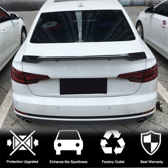 Спойлер V2 (для SD Carbon) для Ауди A4 B9 2015-2024 гг | Зображення 2