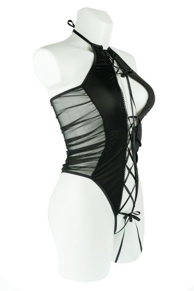 Чорна боді білизна Gisele | Зображення 1