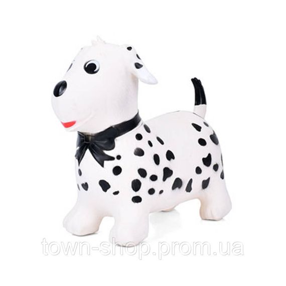 Детская игрушка-прыгун "Щеночек" MS 4160(White) резина, до 20 кг