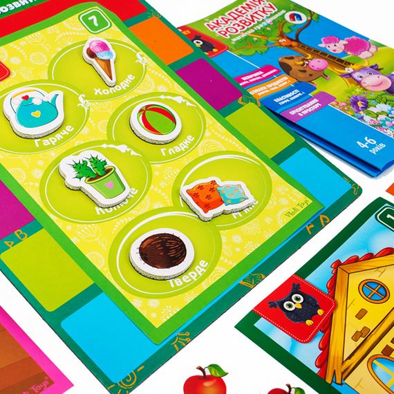 Детская развивающая настольная игра "Академия развития" VT5412-03, 4-6 лет | Зображення 4