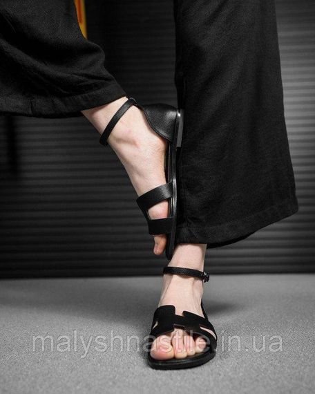 Женские босоножки Stefani black ДЛ6463 | Зображення 3