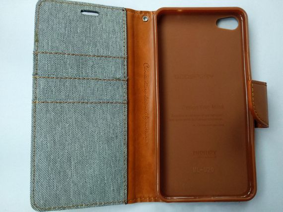Чохол-книжка Goospery для Meizu U20 Grey | Зображення 2