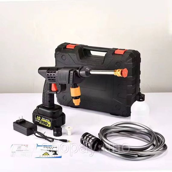 Водяной пистолет высокого давления Water Washing gun 2х48V | Зображення 1