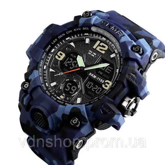 Часы военной тематики SKMEI, Наручные часы на подарок военным Спортивные прочные ZW-36 | Зображення 3