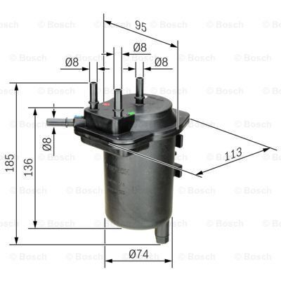 Фильтр топливный Bosch 0 450 907 013 | Зображення 4