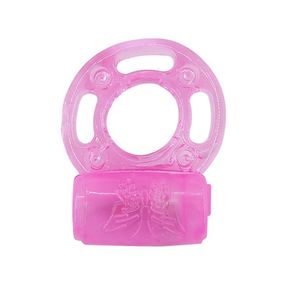 Ерекційні кільце з вібрацією універсальний рожевий 23252