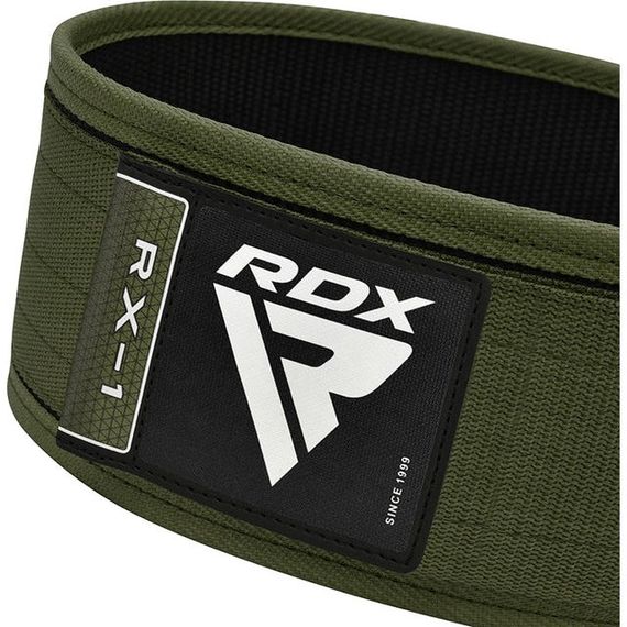Пояс для важкої атлетики RDX RX1 Weight Lifting Belt Army Green S | Зображення 4