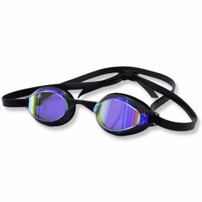 Очки для плавания Renvo Aries Pro Уни Anti-fog Черный, Фиолетовый OSFM (2SG100-01)