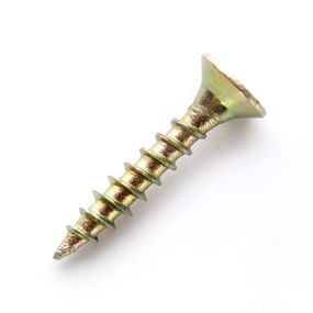 Саморіз універсальний 3,0*30 з потайною головкою цинк жовтий (пач 200 шт.) APRO 1013030-11