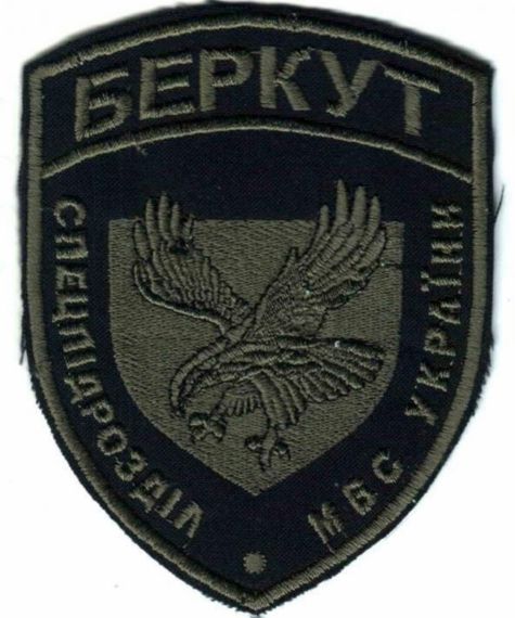 Шеврон Беркут в наявності оригінал (без ліпучки)