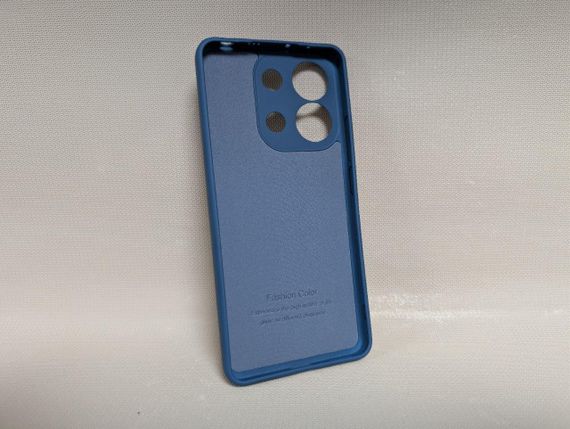 Чохол для Xiaomi Redmi Note 13 4G / Сяомі Редмі Ноут 13 4G, силіконовий, матовий, синій | Зображення 1