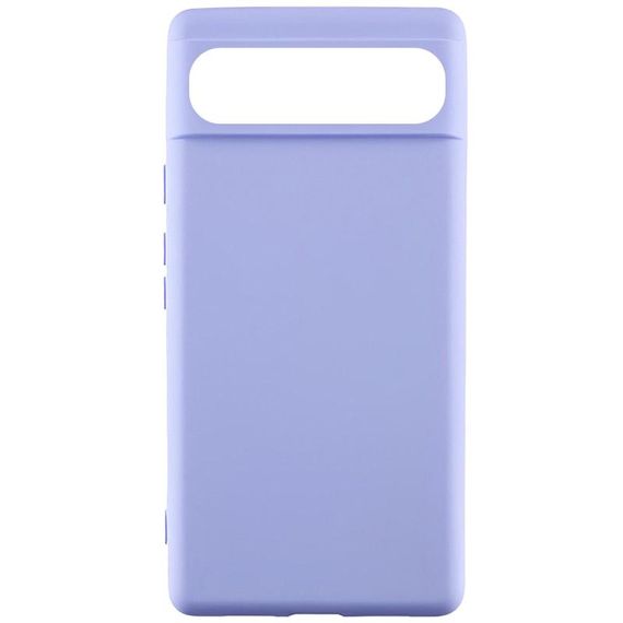 Чехол TPU GETMAN Liquid Silk для Google Pixel 7a Сиреневый / Light purple