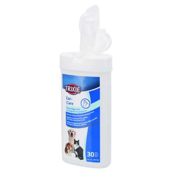 Серветки Trixie     для догляду за вухами   30шт | Зображення 1