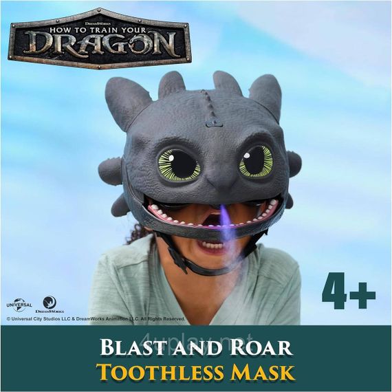 Игрушка интерактивная Dreamworks Dragons Как приручить дракона Маска Беззубик (SM66677/6072832) | Зображення 2