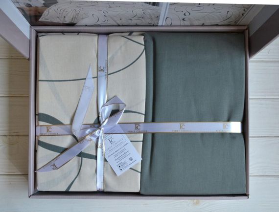 Постільна білизна First Choice Ranforce 200 х 220 см Alfeo Moonmist | Зображення 2