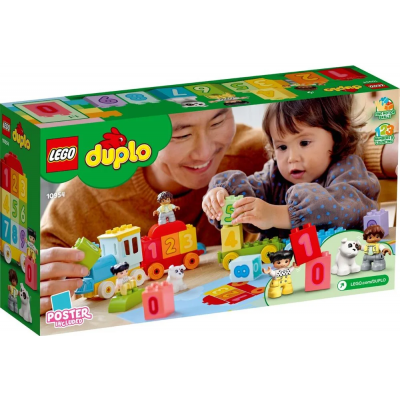 Конструктор LEGO Duplo Потяг із цифрами — вчимося рахувати 23 деталі (10954) | Зображення 7