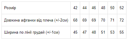 Афганка чоловіча Носи своє 42 Білий (p-6590-76059) | Зображення 2