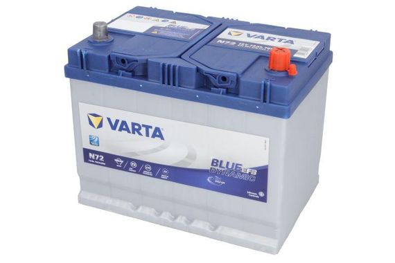 Аккумулятор VARTA 72Ач Blue Dynamic EFB АЗИЯ N72 572501076