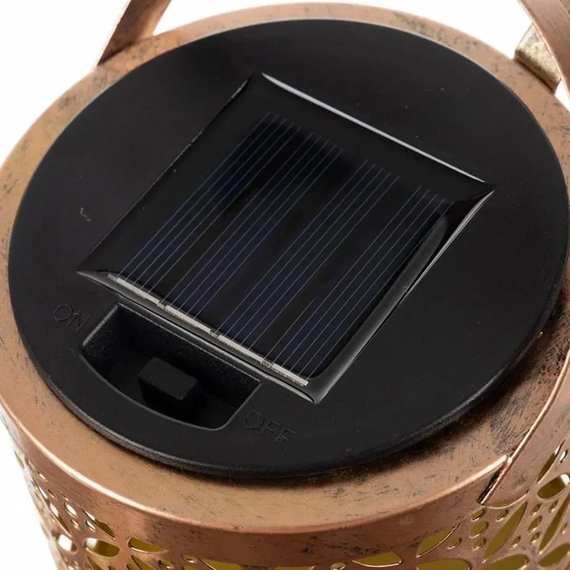Садовий світильник на сонячній батареї "Лійка" 80см, Fairy lamp / Декоративний LED ліхтар для саду | Зображення 3