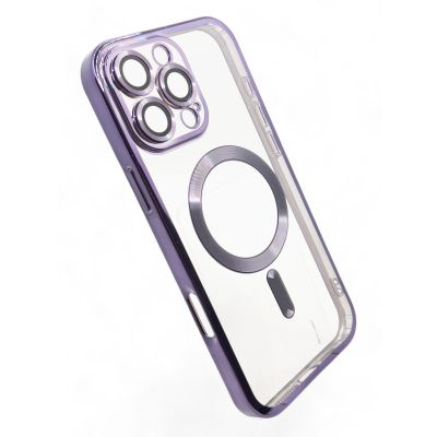 Чехол для мобильного телефона BeCover TPU Chrome Case (MagSafe) для Apple iPhone 16 Pro Max Purple (712089) | Зображення 1