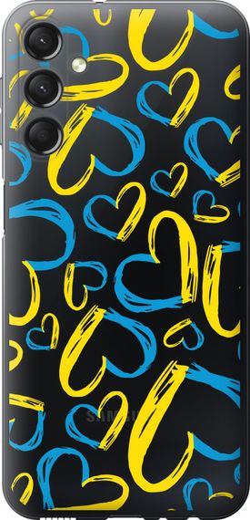 Чехол на Samsung Galaxy A24 A245F Сердца UA "5292u-3020-17620"