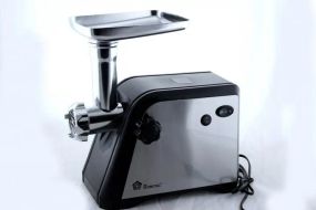 Мясорубка DOMOTEC MS 2020 + соковыжималка, Электромясорубка 2600W, Мощная мясорубка с насадками