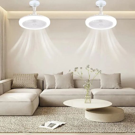 Універсальний вентилятор-люстра / Стельовий охолоджувач Multi-function Fan Light 2в1 | Зображення 1