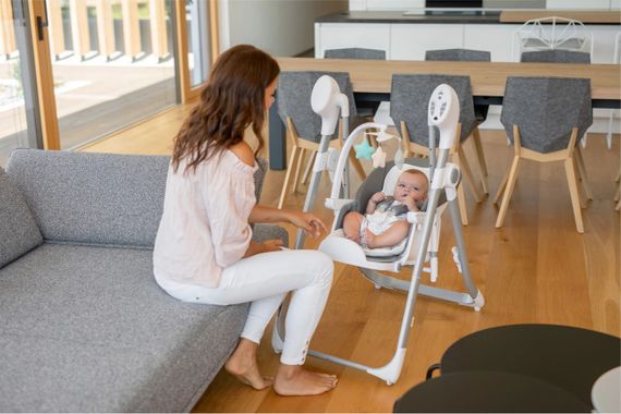 Стілець для годування FreeON 2 in 1 Oli Dark Grey | Зображення 5