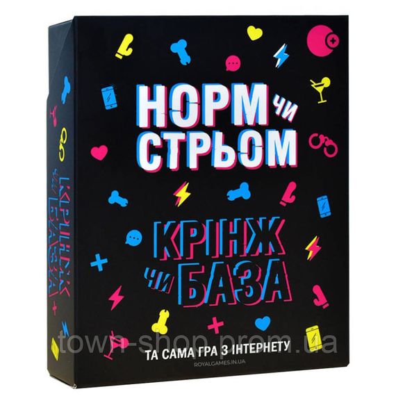 Настольная игра "Норм или стрем Кринж или база" PLR-0045