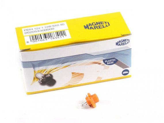 Автолампа 12V 1.12W BX8.4d в щиток приладів PBX4 PBX4 1,12W 1  002053300000