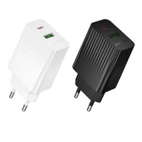 Мережевий зарядний пристрій Borofone BAS76A 1USB-C/1USB PD/QC 30W