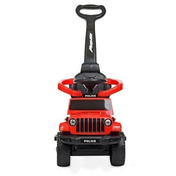 Дитяча машинка на акумуляторі каталка-толокар Spoko SP-219 з батьківською ручкою червоний | Зображення 1